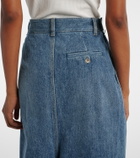 Loewe Draped wide-leg jeans