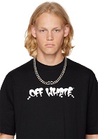 Off-White Silver Arrow Chain Necklace