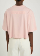 Canada Goose Addison Cropped Cotton T-shirt Rose