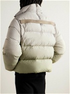 Rick Owens - Moncler Cyclopic Quilted Padded Ombré Shell Down Jacket - Neutrals