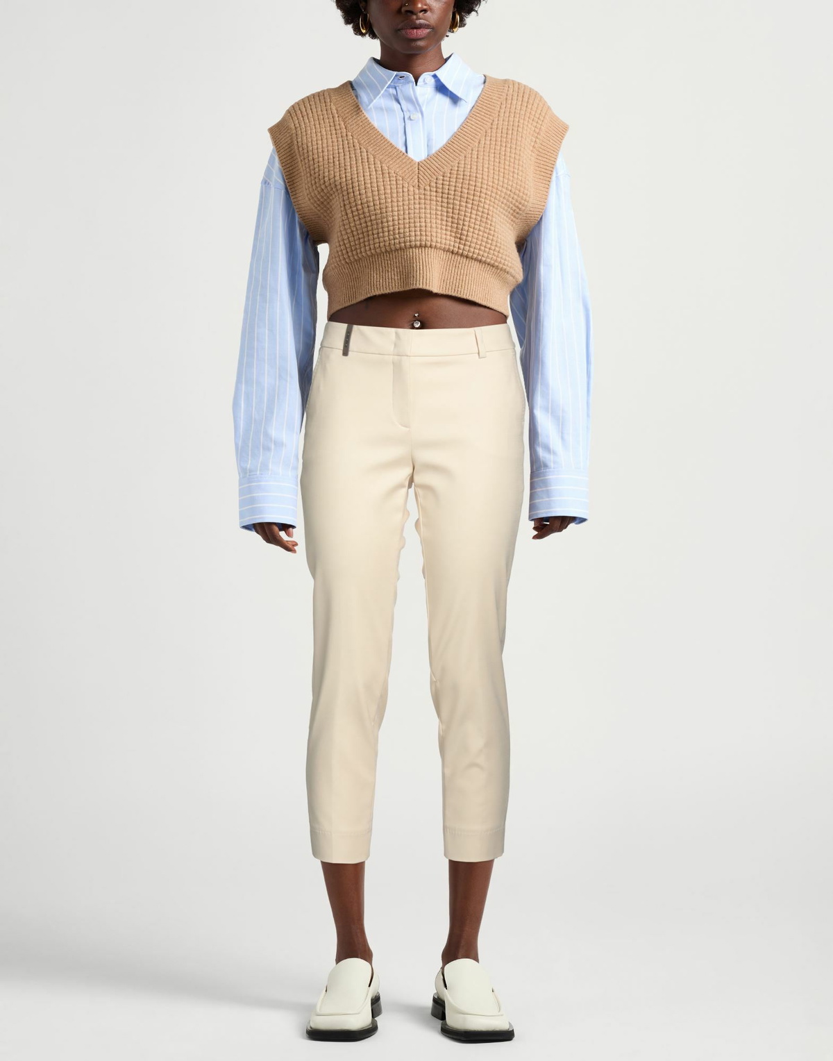 Peserico Womens Pants in Beige