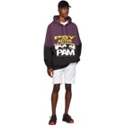 Perks and Mini Black and Purple Halfway Hoodie