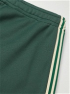 KAPITAL - Flared Striped Tech-Jersey Track Pants - Green