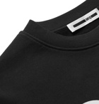 McQ Alexander McQueen - Slim-Fit Printed Loopback Cotton-Jersey Sweatshirt - Men - Black