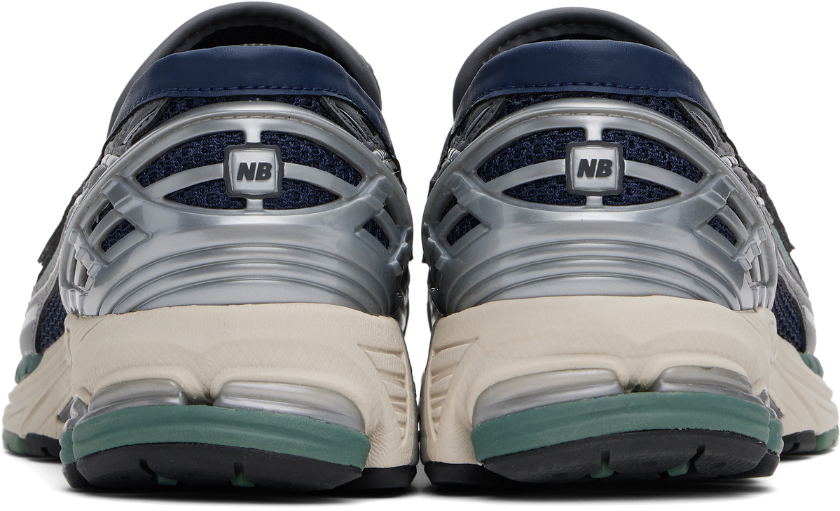 New Balance Navy & Green 1906L Loafers