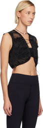 Cecilie Bahnsen Black Bona Vest