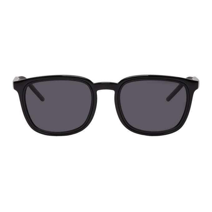 Photo: Dolce and Gabbana Black Square Sunglasses