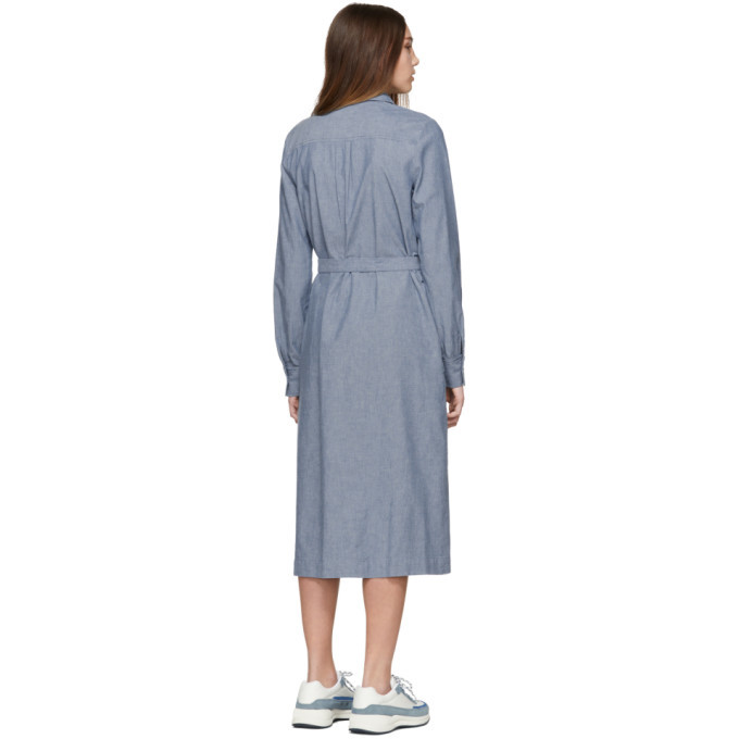 A.P.C. Blue Karen Dress A.P.C.
