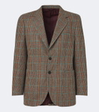 Rubinacci Checked virgin wool blazer