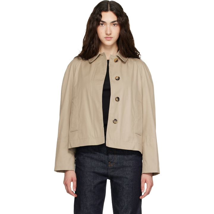 Photo: Burberry Beige Tropical Gabardine Jacket