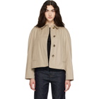 Burberry Beige Tropical Gabardine Jacket