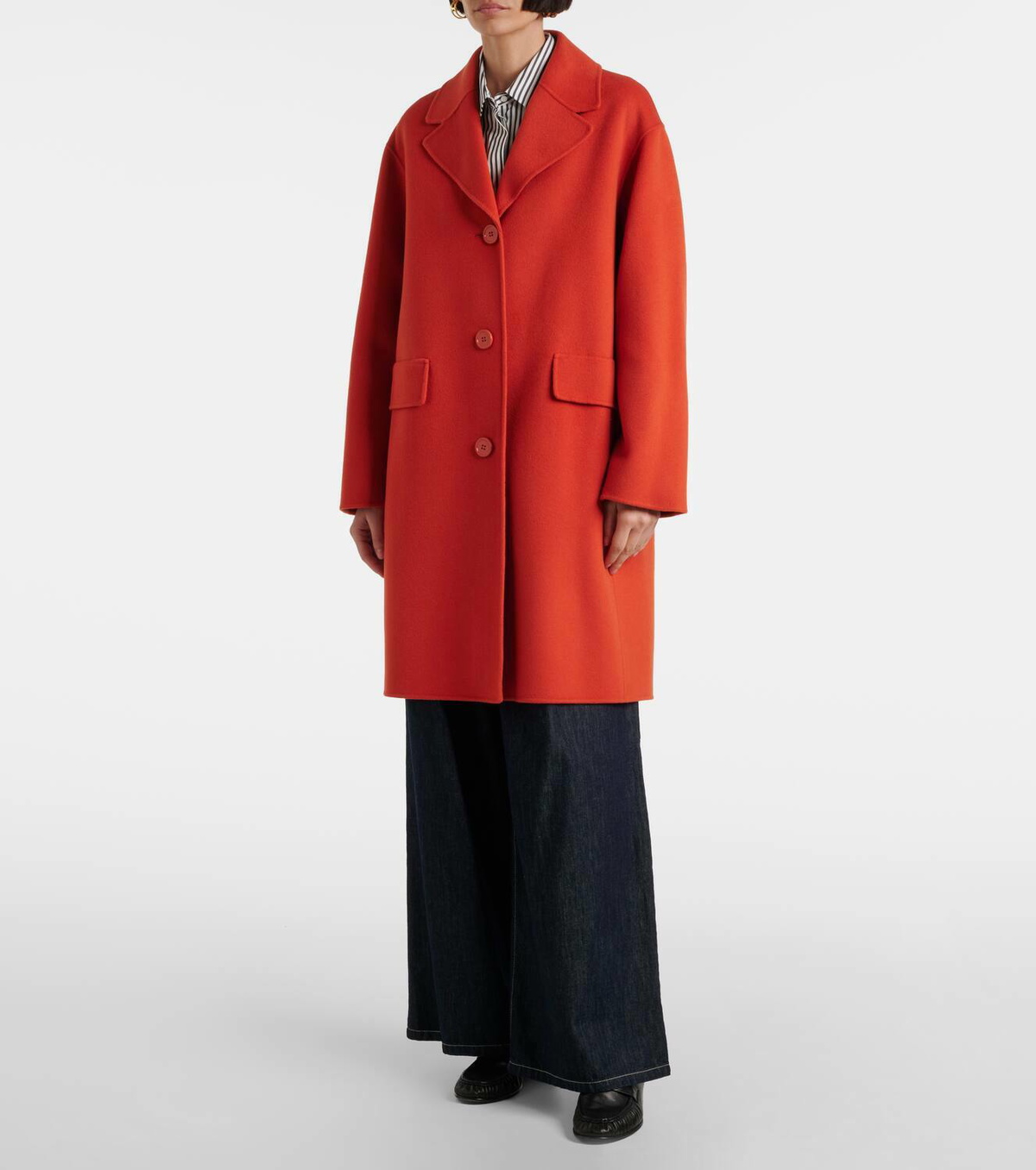 S Max Mara Single-breasted wool coat S Max Mara