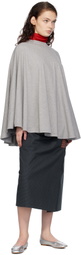 SC103 Navy Uniform Midi Skirt
