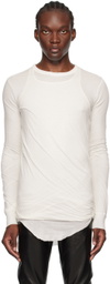 Rick Owens Off-White Porterville Double Long Sleeve T-Shirt