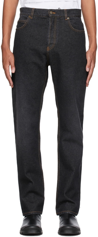 Photo: Loewe Black Tapered Jeans