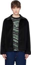 Dime Black Cord Zip Jacket