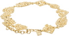 Veneda Carter Gold Charm Bracelet