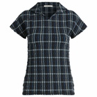 Peachy Den Women's Cindy Polo Top in Selvedge
