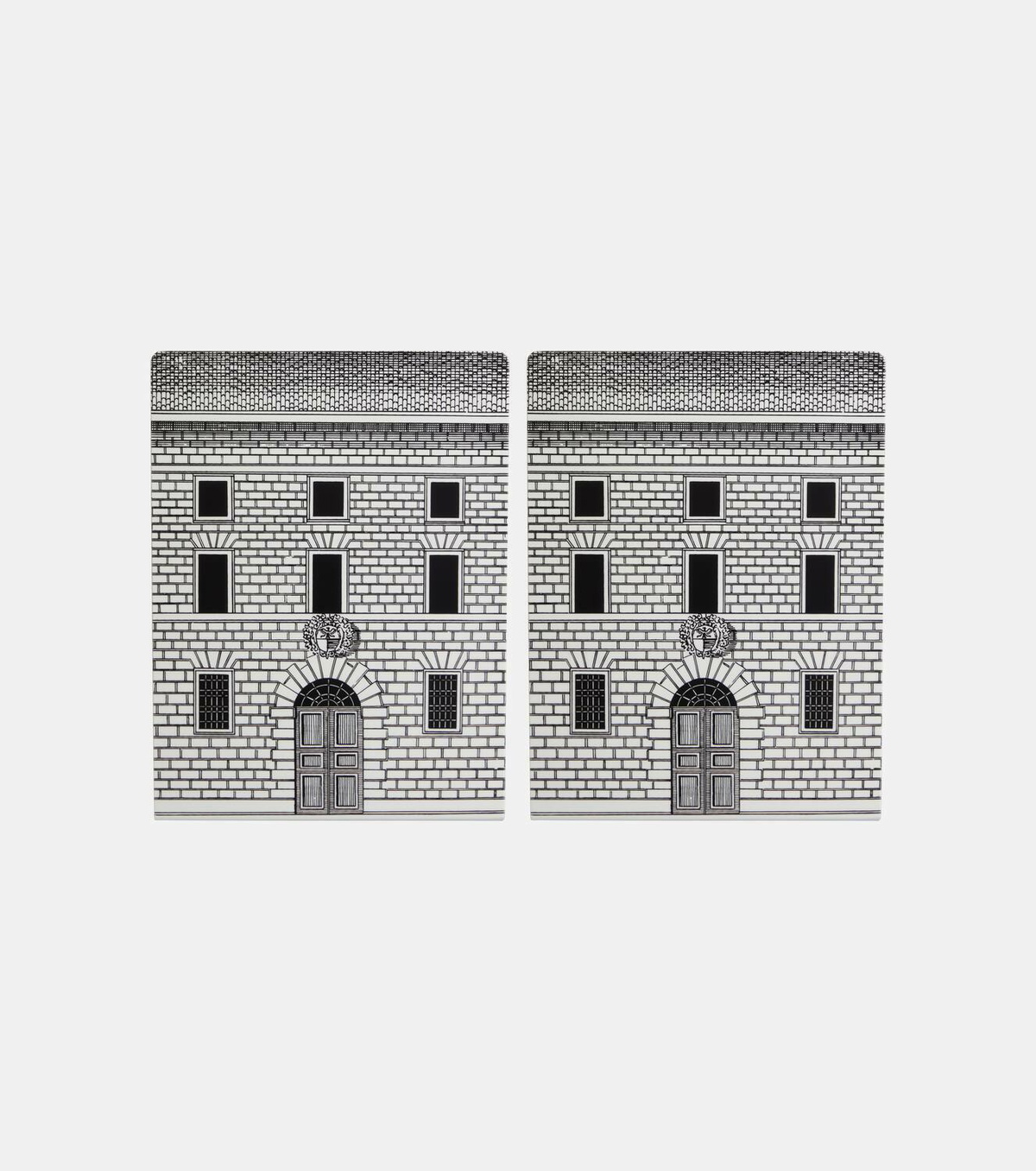 Fornasetti Architettura set of 2 bookends