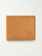Brunello Cucinelli - Logo-Debossed Suede Billfold Wallet