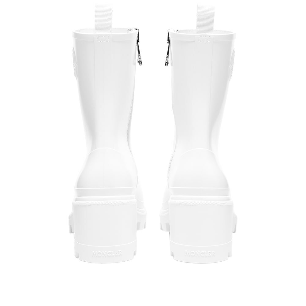 Moncler Womens Loftgrip Rain Boot In White Moncler 3961