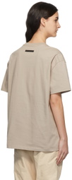 Essentials Tan Jersey T-Shirt
