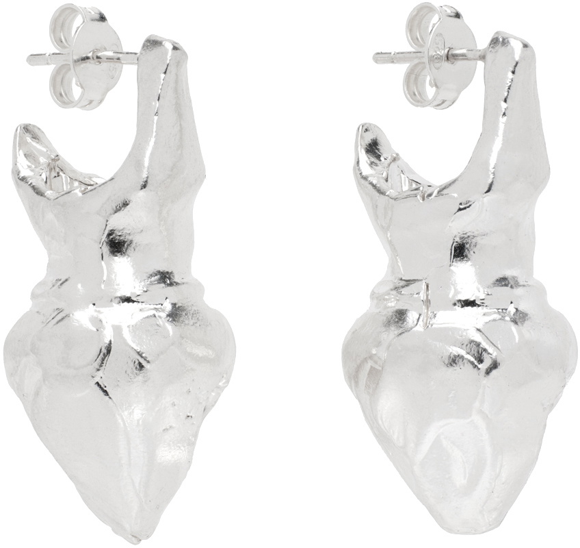 Alighieri Silver 'The Vessel Of Offerings' Earrings