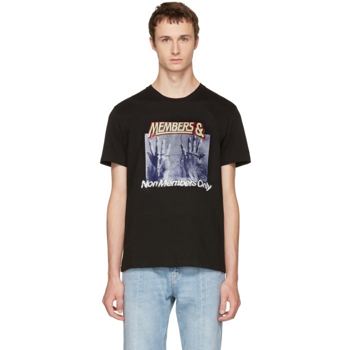 Photo: Stella McCartney Black Members and Non Members Only T-Shirt 