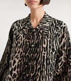 Rixo Jacoba jacquard coat