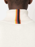 PAUL SMITH - Artist Stripe Cashmere Turtle-neck Jumper