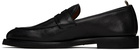 Officine Creative Black Opera Flexi 101 Loafers