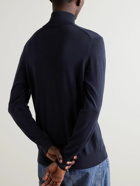 NN07 - Richard 6611 wool turtleneck sweater - Blue