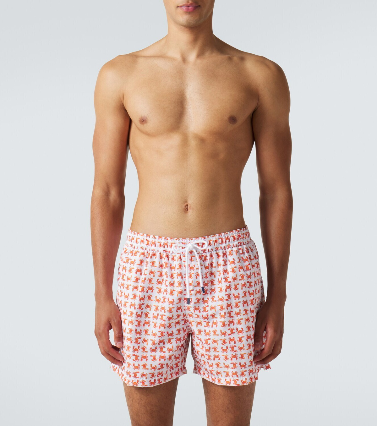 Fedeli Madeira printed swim trunks