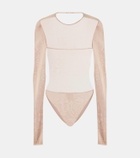 Saint Laurent Sheer bodysuit