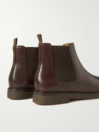 Brunello Cucinelli - Leather Chelsea Boots - Brown