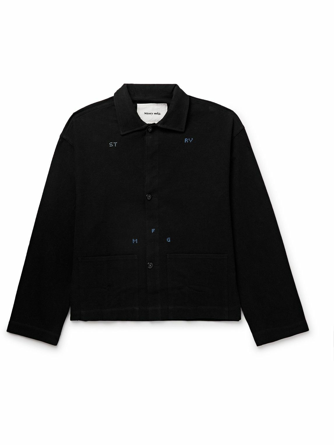 Story Mfg. - Sundae Checked Organic Cotton-Bouclé Jacket