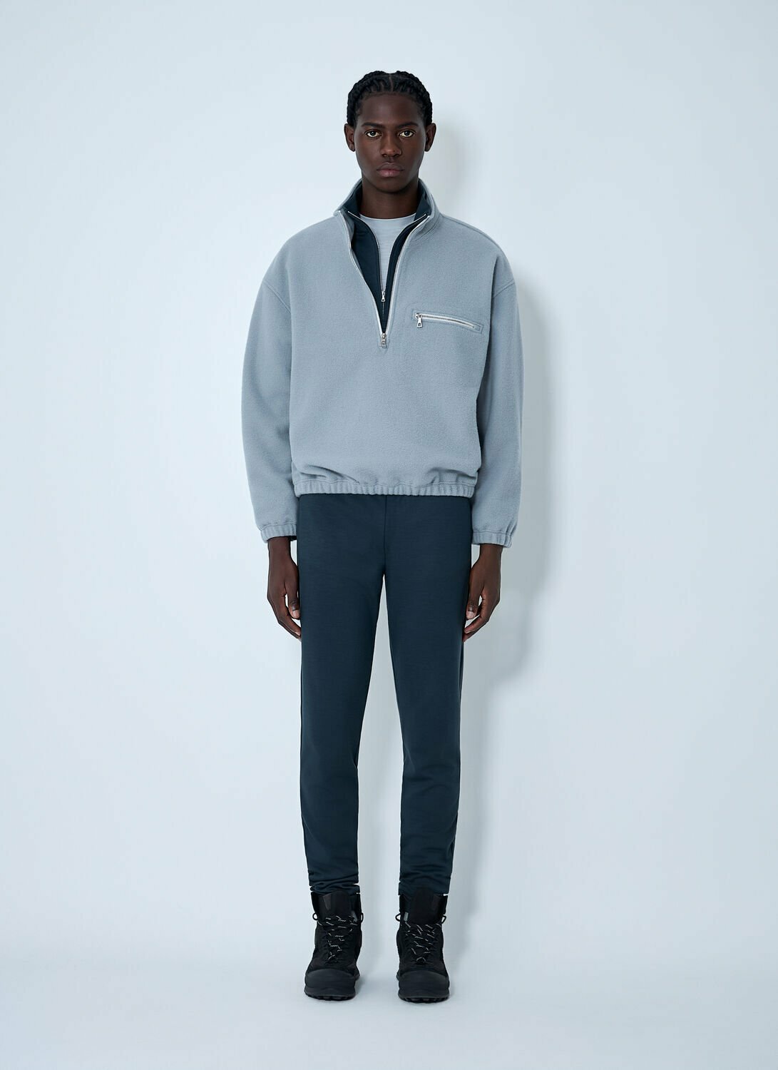 RIER Half-Zip Fleece Pullover