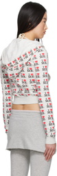 Ashley Williams Gray I Heart Me Baby Hoodie