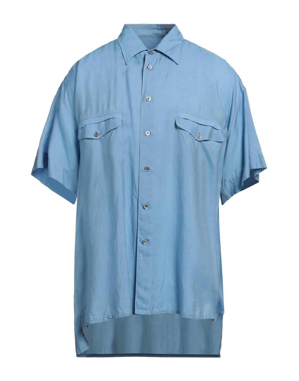Giorgio Armani Mens Shirt Sky in Blue