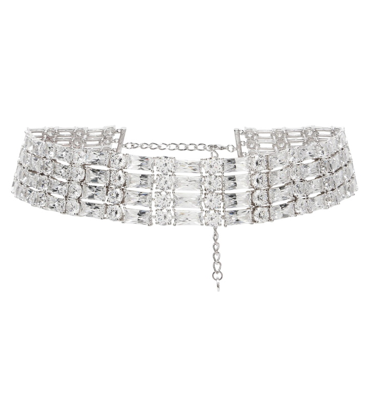 Photo: Self-Portrait Crystal-embellished choker