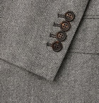 Brunello Cucinelli - Grey Herringbone Virgin Wool and Cashmere-Blend Suit Jacket - Gray