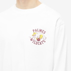 Palmes Men's Long Sleeve Wildcats T-Shirt in White