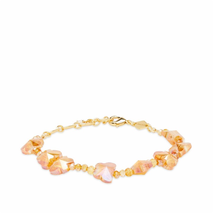 Photo: Anni Lu Women's Crystal Butterfly Bracelet in Orange