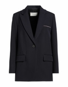 Peserico Womens Blazer in Navy