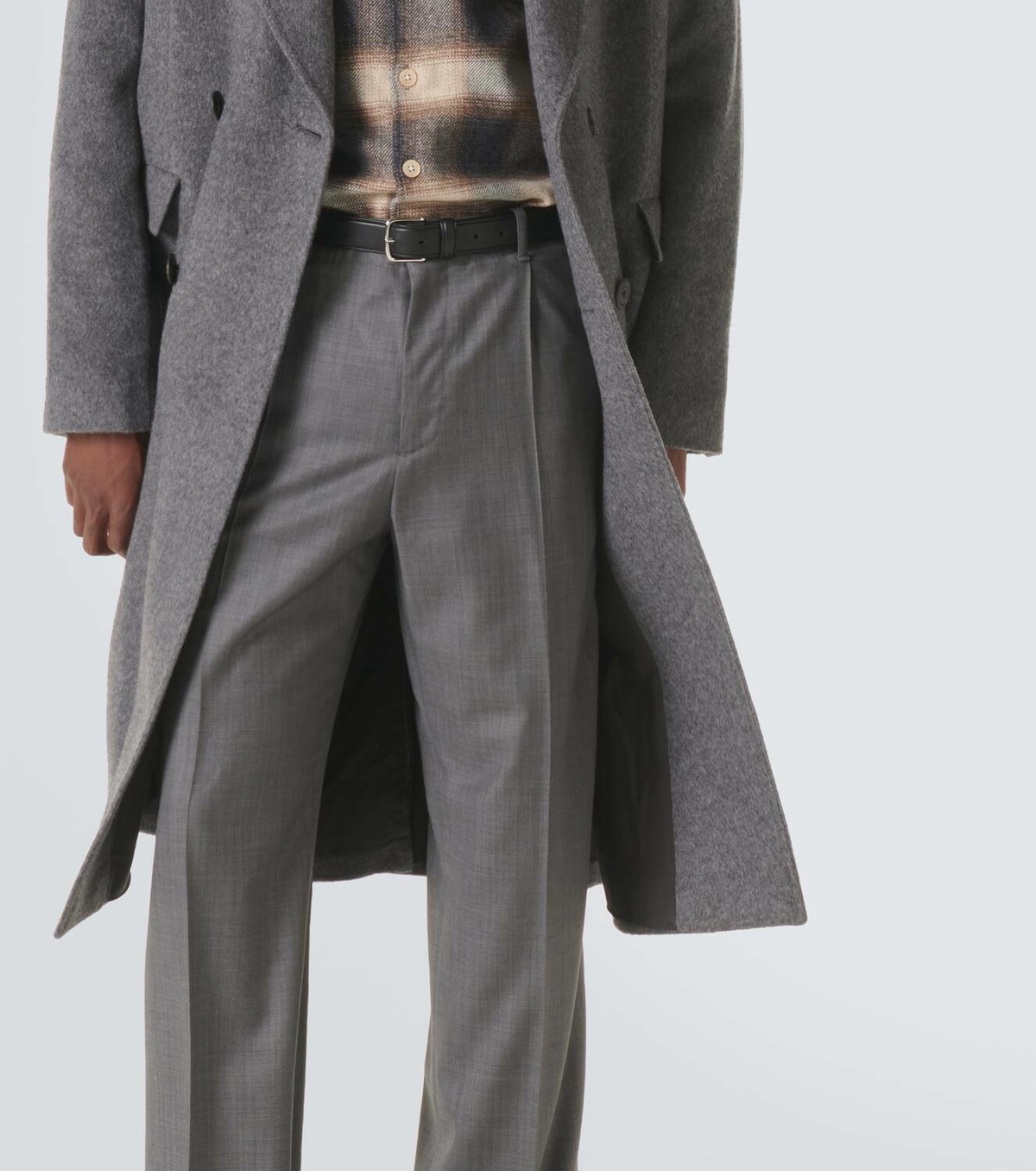 ジャケット・アウター OUR LEGACY WHALE COAT  Grey Hairy Our Legacy - Whale Coat Island Grey Hairy Mohair