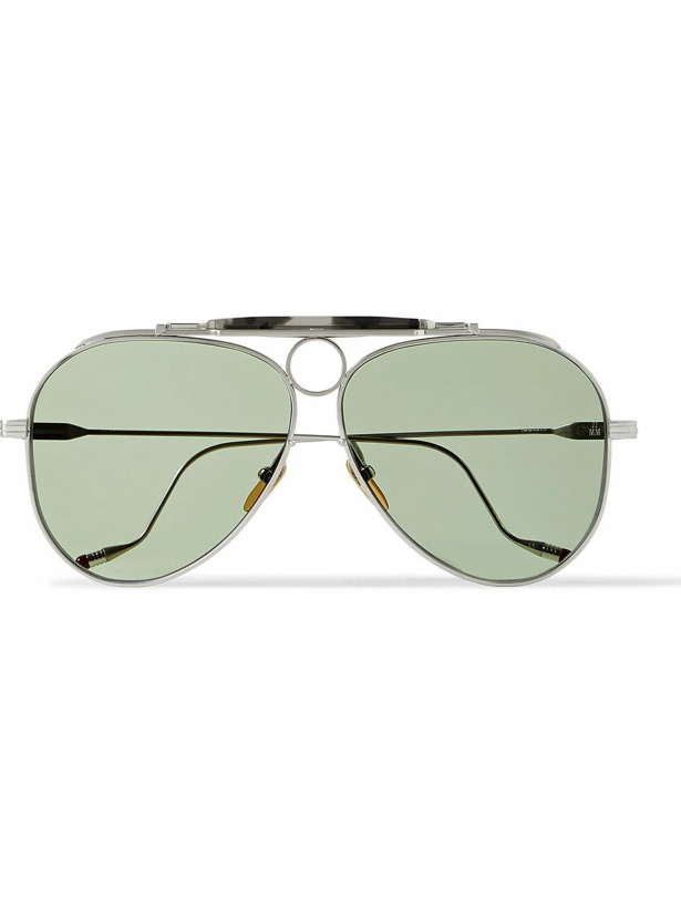 Photo: Jacques Marie Mage - The Gonzo Foundation Duke Aviator-Style Tortoiseshell Acetate and Silver-Tone Sunglasses