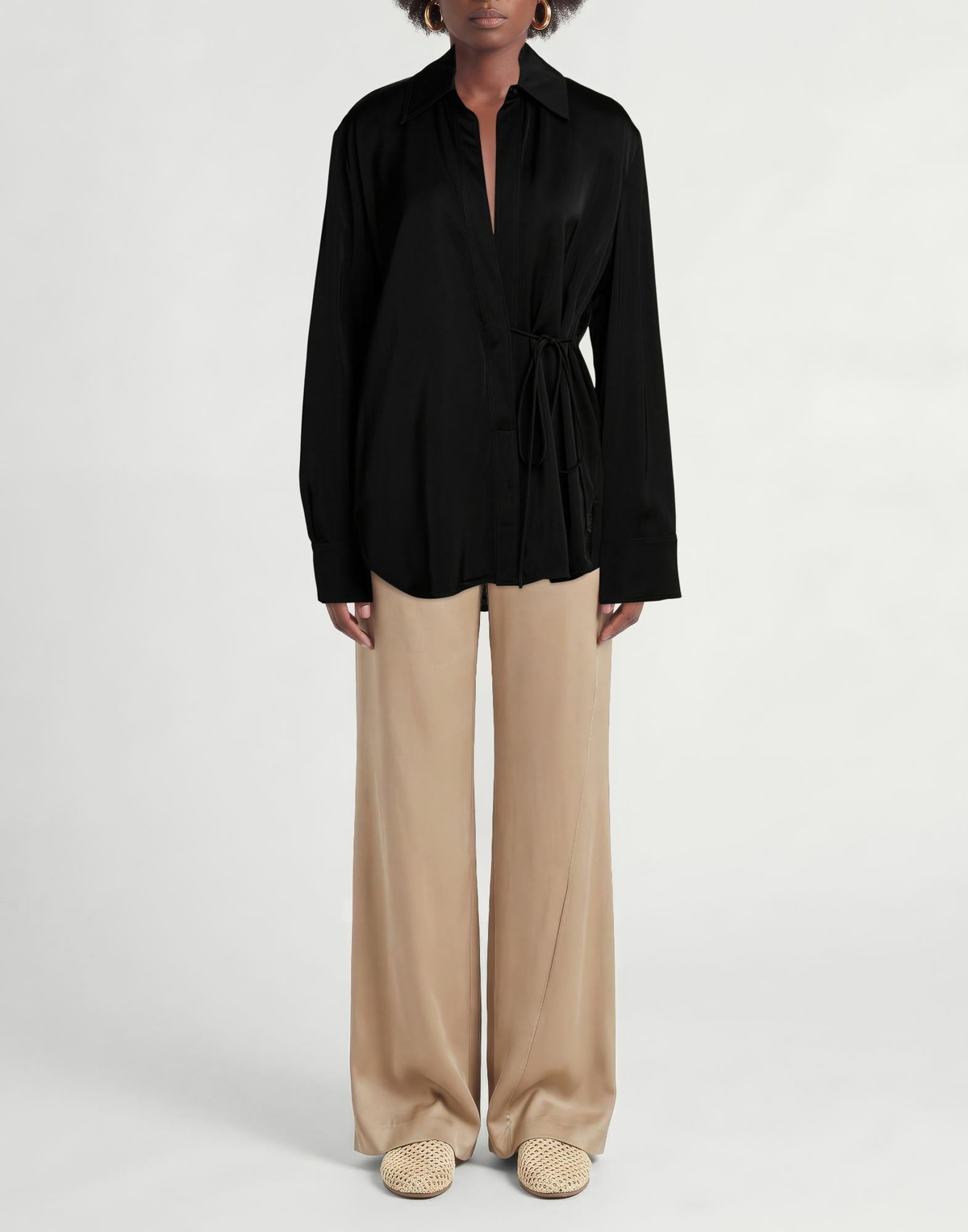 Jil Sander Womens Shirt in Black