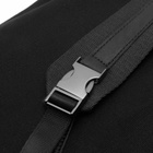 Cote&Ciel Men's Isarau Cross Body Bag in Black Coated Canvas