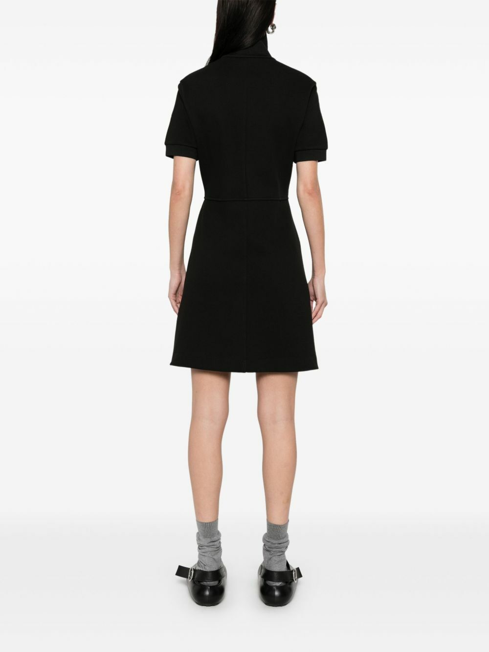 Polo Collar Half Zip Dress main image 1