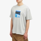 Polar Skate Co. Men's Core T-Shirt in Silver